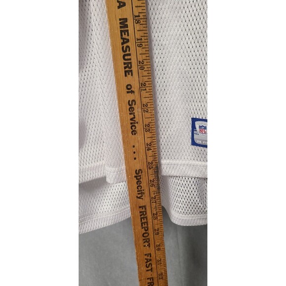 Tom Brady New England Patriots Jersey BOYS KIDS XL 18/20 VTG Reebok Youth White - Picture 8 of 8